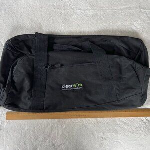 Large generic Duffel in black with Clearwire logo